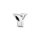 Charm PANDORA Letra Y en Plata de Ley Compatible
