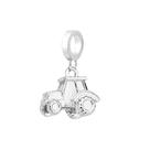 Charm Trator com Revestimento em Prata Charm Trator com Revestimento em Prata