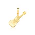 Charm Viola Caipira Revestido em Ouro