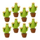 Charms Apliques para Decoração Cacto (8 Un)