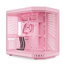 Chassi de computador HYTE Y70 Mid-Tower ATX Pink Dual Chamber