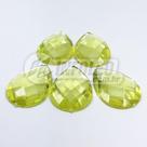 Chaton Acrilico Gota 18x25mm Amarelo - 5 unidades Chaton Acrilico Gota 18x25mm Amarelo - 5 unidades