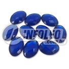 Chaton Acrilico Oval 13x18mm Azul Royal - 10 unidades Chaton Acrilico Oval 13x18mm Azul Royal - 10 unidades