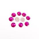 Chaton Acrílico Redondo 10mm Rosa Pink - 10 unidades Chaton Acrílico Redondo 10mm Rosa Pink - 10 unidades