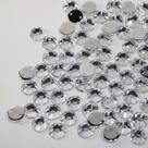 Chaton bordado primeira linha redondo 8mm cores