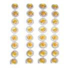 Chaton com tag 25mm x 25mm cor ouro metro Chaton com tag 25mm x 25mm cor ouro metro