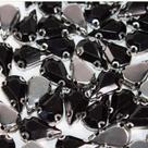 Chaton Engrampado Gota 8x13mm Gotas 50 peças ou 100 peças Chaton Engrampado Gota 8x13mm Gotas 50 peças ou 100 peças