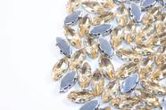 Chaton Engrampado Navete Cores 7x15mm - 100 unidades