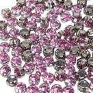 Chaton Engrampado Redondo 6mm Rosa50 Peças 5g Chaton Engrampado Redondo 6mm Rosa50 Peças 5g