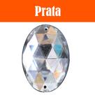 Chaton Oval Taz-021 - 25mm - Prata - Nº: 8 - Nybc Chaton Oval Taz-021 - 25mm - Prata - Nº: 8 - Nybc