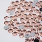 CHATON PRIMEIRA LINHA REDONDO 6MM - ROSE/LT.PEACH - 100Pçs