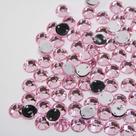 Chaton primeiralinha redondo 8mm rosa claro250uni