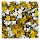 Chaton Quadrado Metal 7x7mm 500pçs Pirâmide Prata Arte 65g Chaton Quadrado Metal 7x7mm 500pçs Pirâmide Prata Arte 65g