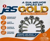 Chave 3f Virgem Jas Gold 1040 Yale Latão P/ Chaveiro