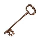 Chave Abertura de Caminhos Cobreada 19,50 cm em Metal