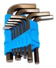 Chave allen jg 1/8 a 9/16 10 pç curta c/ sup. 42-10p - 012152