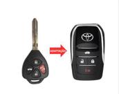 Chave Canivete Adaptação SW4 - Toyota 4 Botões
