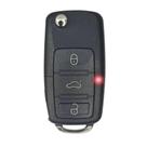 Chave Canivete Alarme Kostal Original Volkswagen 10527528 3 Botões