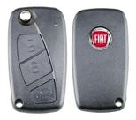 Chave Canivete Carcaça Fiat Stilo Punto Idea Linea 3 Botões