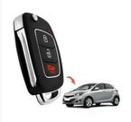 Chave Canivete Carcaça Oca Capa Hyundai Hb20 Hb20s Hb20x Qualidade Premium