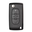 Chave Canivete Carcaça Oca Citroen 3 Botões Ce0536