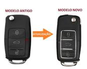 Chave Canivete Carçaça Vw Gol Voyage G5 Polo Bora Fox G4 Reposição Modelo Novo