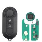 Chave Canivete Completa 433MHz Chip 4A Fiat Fiorino 2 Botões Veicular