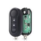 Chave Canivete Completa 433MHz Chip 4A Fiat Mobi 3 Botões Veicular