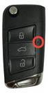 Chave Canivete G5 Polo Bora Jetta Tiguan Fox Bora Spacefox