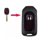 Chave Canivete Honda Civic City New Fit Hrv Crv Adaptação