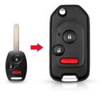 Chave Canivete Honda Civic Fit Crv City Modelo Original 2 Bt