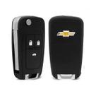 Chave Canivete Linha GM Onix Cobalt Spin Tracker S10 3 Botões Lâmina virgem