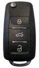 Chave Canivete P/ KD Multifuncional C/Chip PCF Mod. NB08 - 3 Botões - 60537