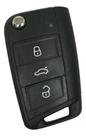 Chave Canivete T-cross Nivus Taos Tiguan Polo Carcaca