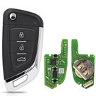 Chave Canivete VVDI (Xhorse) Modelo BMW Cromada Veicular