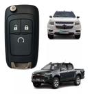 Chave Carcaça Canivete Gm S10 C/botão Partida 3b 2017 A 19