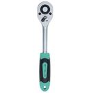 Chave catraca, reversivel, para soquete, 72 dentes, cromo vanadio, encaixe 3/8pol., 1pc // stels