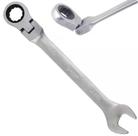 Chave Combinada Articulada C/ Catraca Cr-v 15MM Profissional