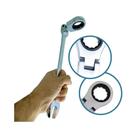 Chave Combinada Articulada Com Catraca Starfer 10Mm Chave Combinada Articulada Com Catraca Starfer 10Mm