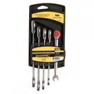 Chave Combinada Jogo Eda Catracada Fixa Cromo Vanadio Com 5 Pecas - 9Nx Chave Combinada Jogo Eda Catracada Fixa Cromo Vanadio Com 5 Pecas - 9Nx