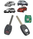 Chave Completa Ignição Contato Hon Civic Fit City Crv 4 Botões Com Panico Frequencia 313.8 Mhz Id46 FCC ID:MLBHLIK- 1T Chave Completa Ignição Contato Hon Civic Fit City Crv 4 Botões Com Panico Frequencia 313.8 Mhz Id46 FCC ID:MLBHLIK- 1T
