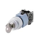 Chave Comutador 22mm 3P C/Chave 2Na 3SB71304AL111NAO Siemens