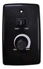 Chave Controle 4x2 Ventilador de Parede Oscilante Dimmer Interno Bivolt Preto (11775)