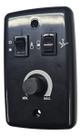 Chave Controle Ventilador Teto Dimmer Rotativo Biv 110v 220v Preto (12300)