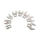 Chave Crowfoot De 3/8 Pol. Com 8 Peças, 10-19mm, Métrica, Ferramenta De Hardware