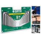 Chave de Aperto Kit de Allen 25 peças alen Sata Quite alem