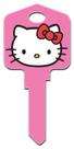 Chave de casa Key Hillman KW-SR1 rosa Hello Kitty Kwikset