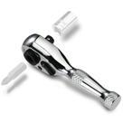 Chave de catraca DURATECH Stubby Ratchet Socket & Bit de 1/4 de polegada