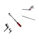 Chave De Catraca Retrátil De Aço Carbono Com 72 Dentes, Ferramenta Manual Multifuncional De