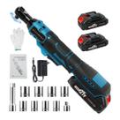 Chave De Catraca Sem Fio De 3/8'' 2 Baterias 21v 110/220v